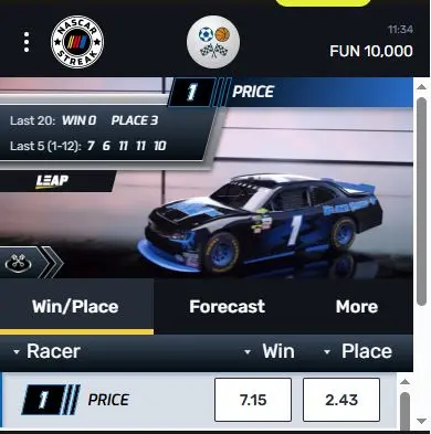bet on virtual sports