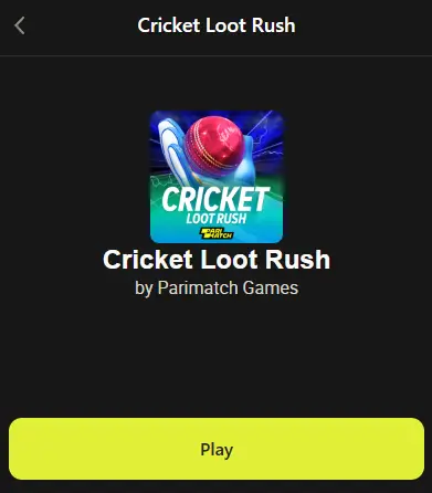 Play Instant Win Games Parimatch