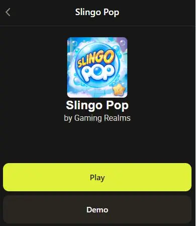 Play bingo games