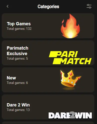 Instant Win Games Parimatch