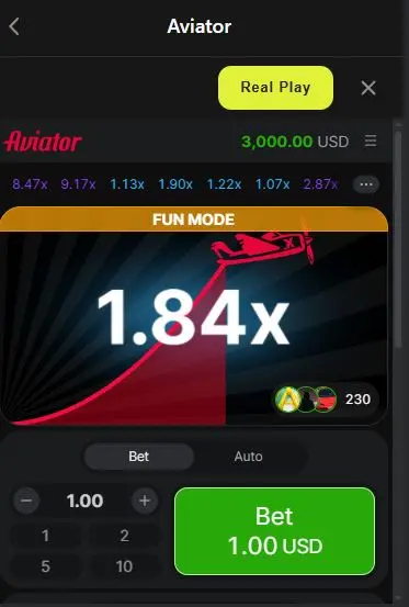 Play Aviator