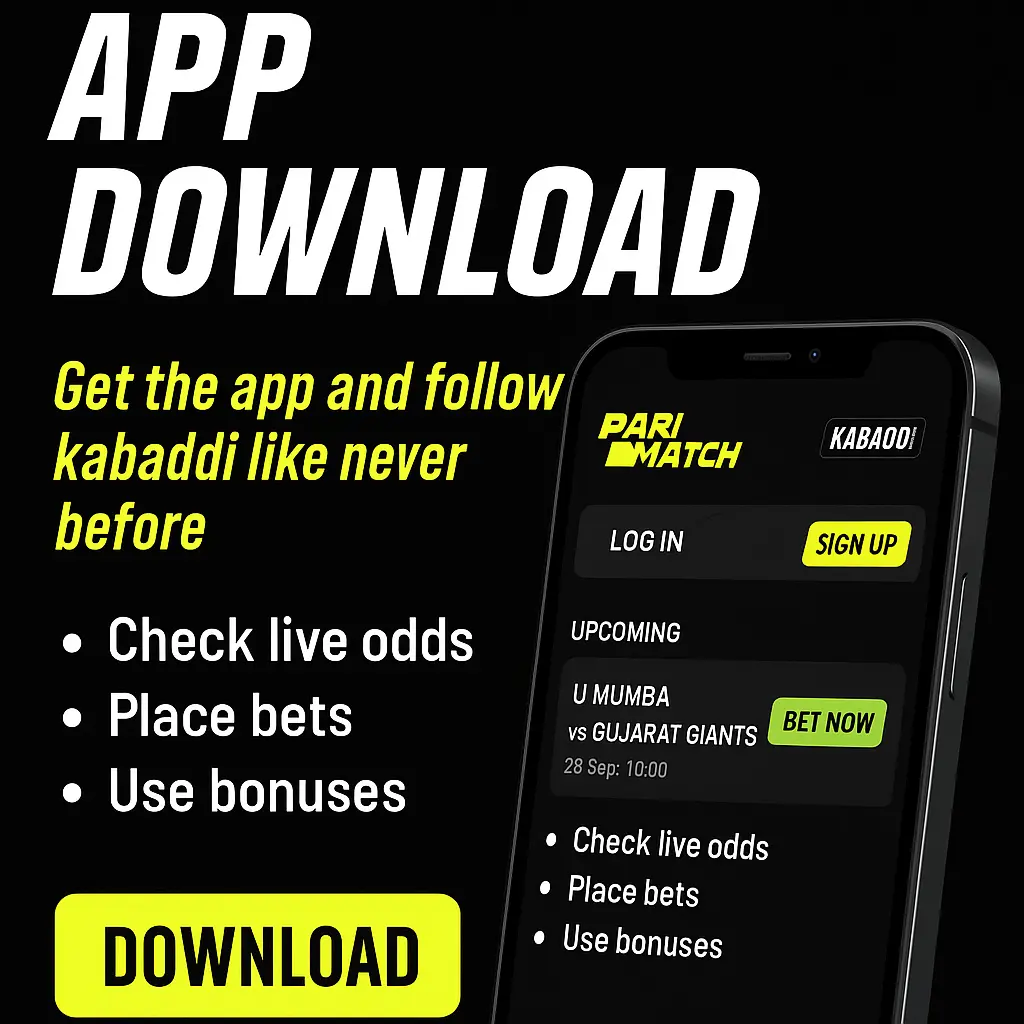 Parimatch kabaddi app