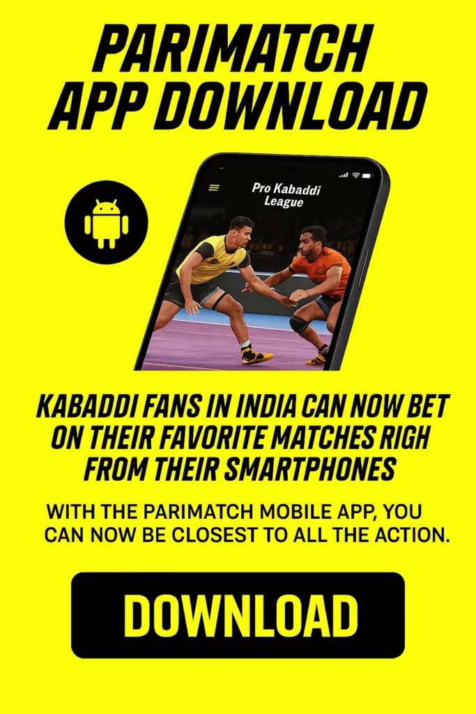 Parimatch Kabaddi app