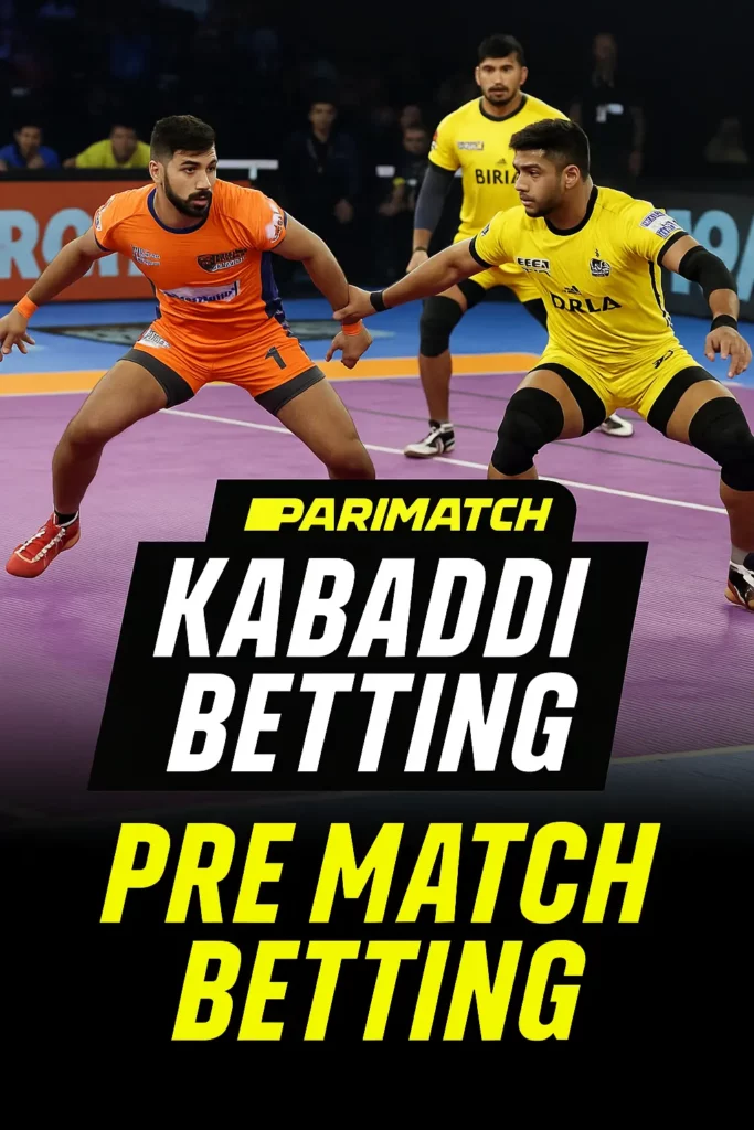pre match betting kabaddi