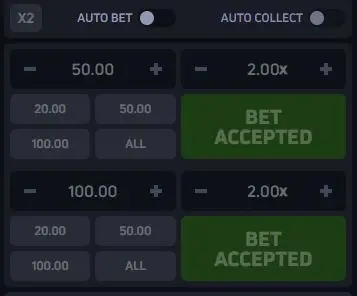 JetX Crash game betting