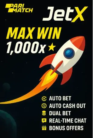 Play JetX on Parimatch